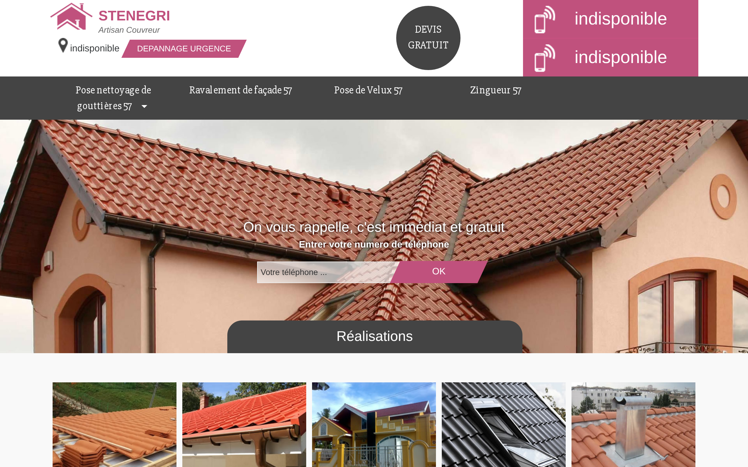 Aperçu du site STENEGRI
