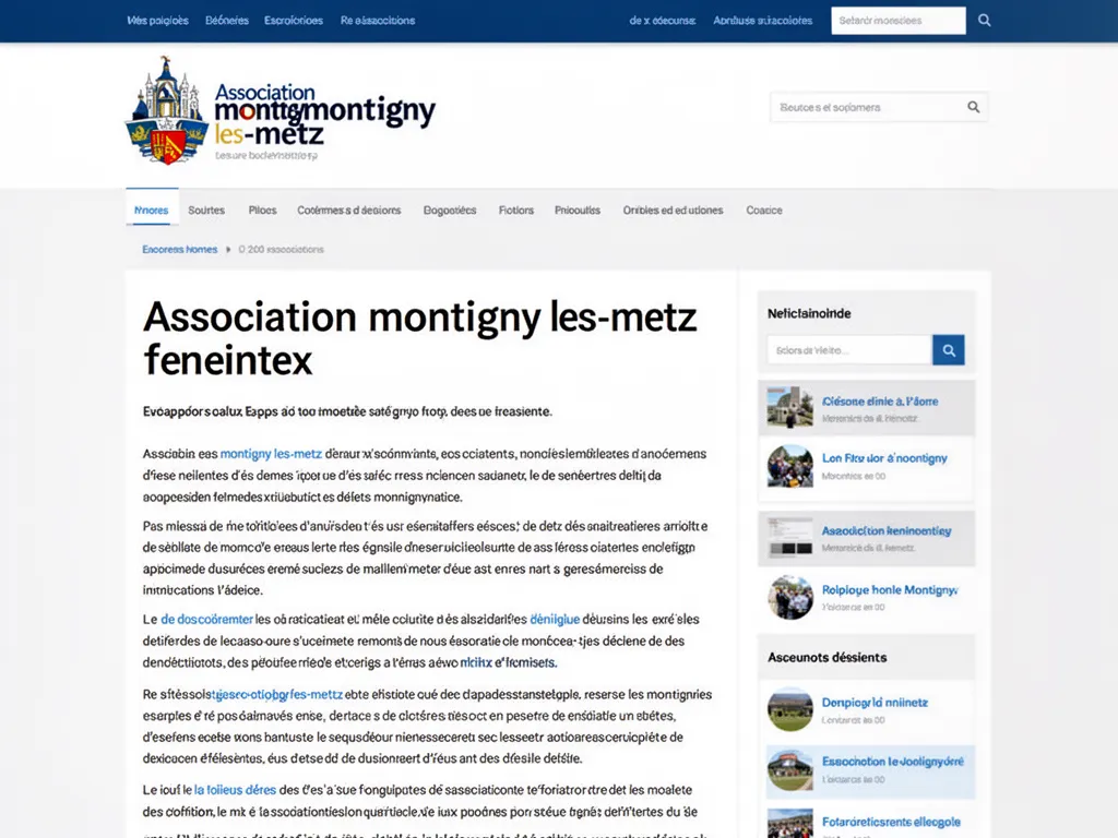 Des habitants échangent devant un stand associatif lors d’un forum local à Montigny lès Metz