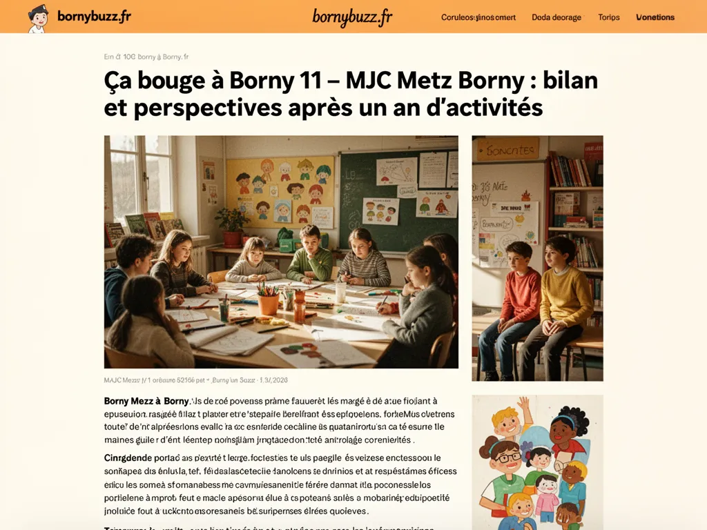 Ça bouge à Borny 11 – MJC Metz Borny : bilan et perspectives après un an d’activités