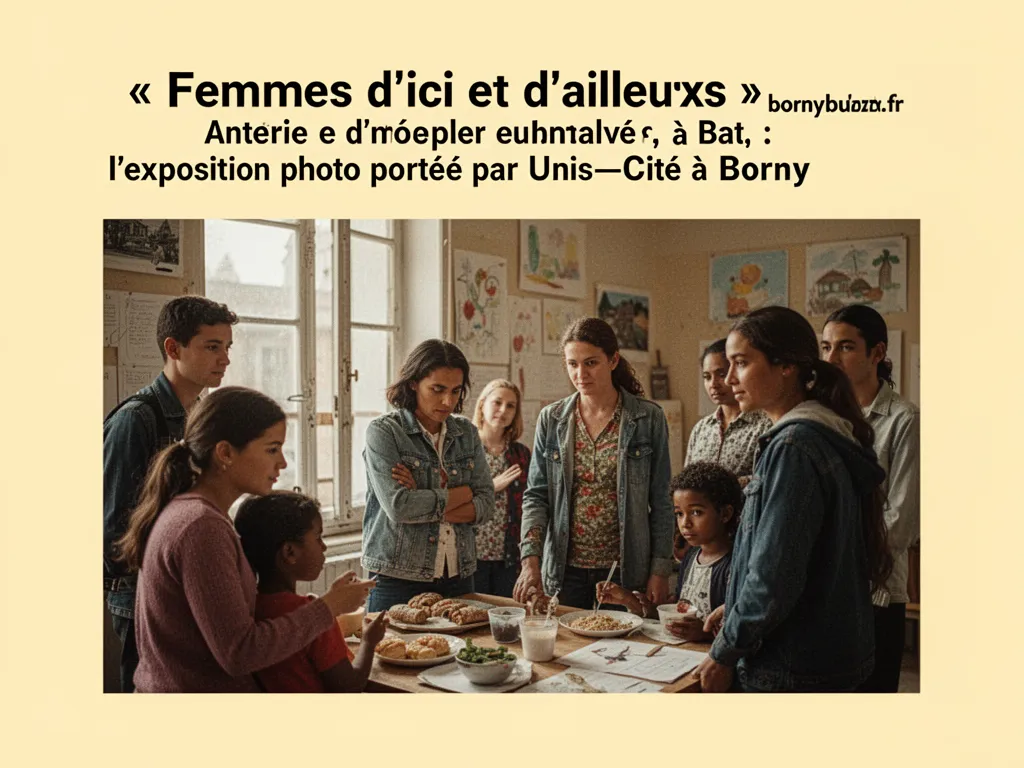 « Femmes d’ici et d’ailleurs » : l’exposition photo portée par Unis‑Cité à Borny