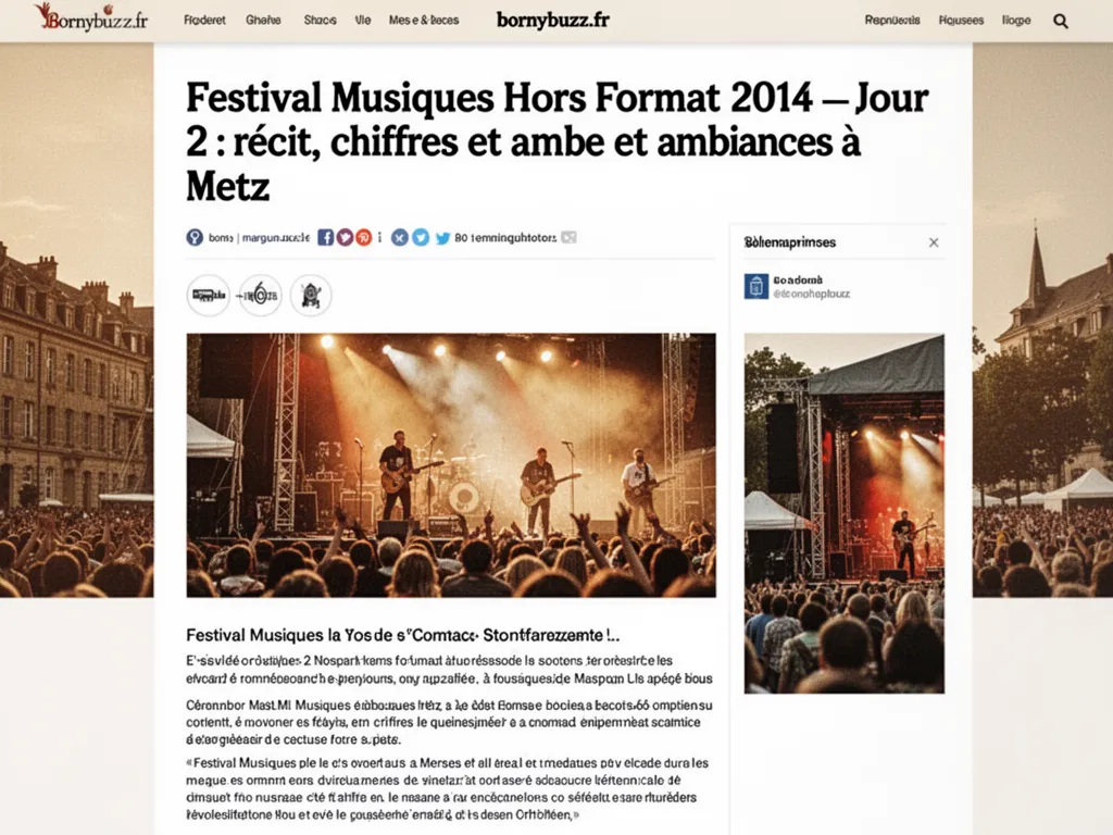 Festival Musiques Hors Format 2014 : Jour 2 : récit, chiffres et ambiances à Metz