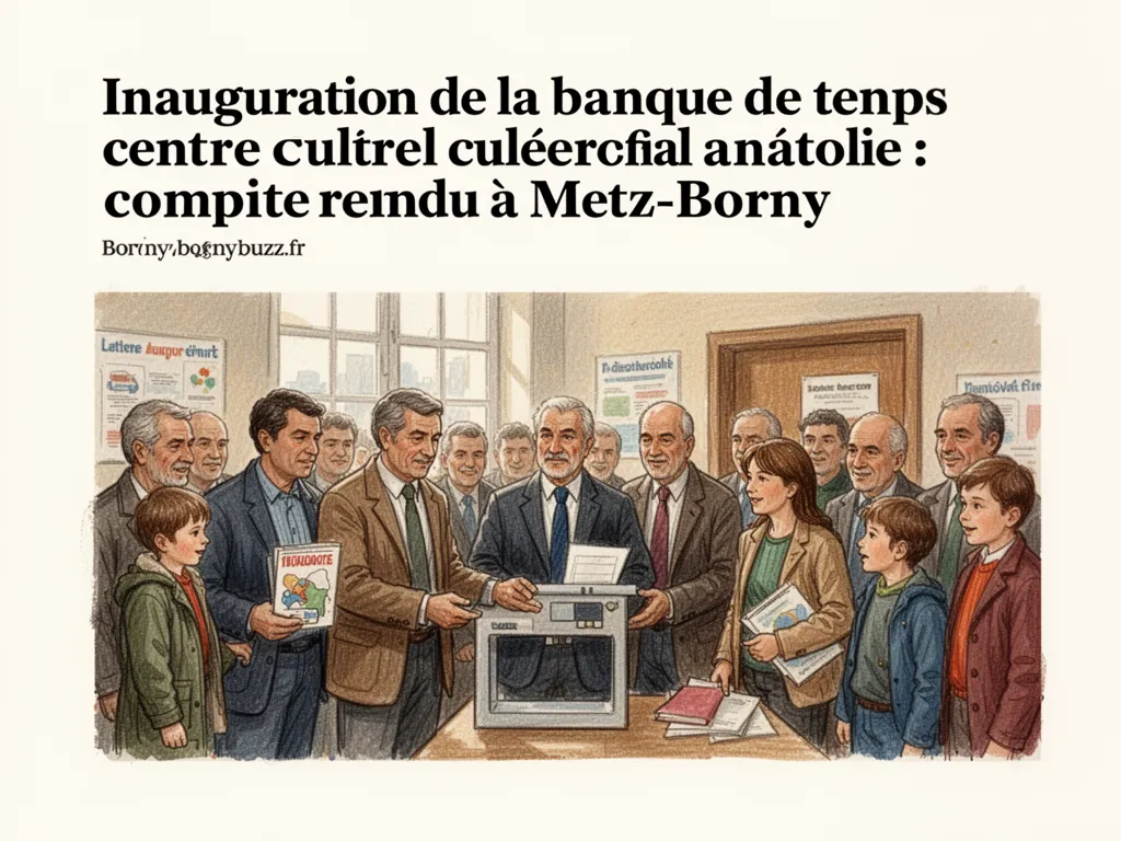 Inauguration de la banque de temps centre culurel anatolie : compte rendu à Metz-Borny