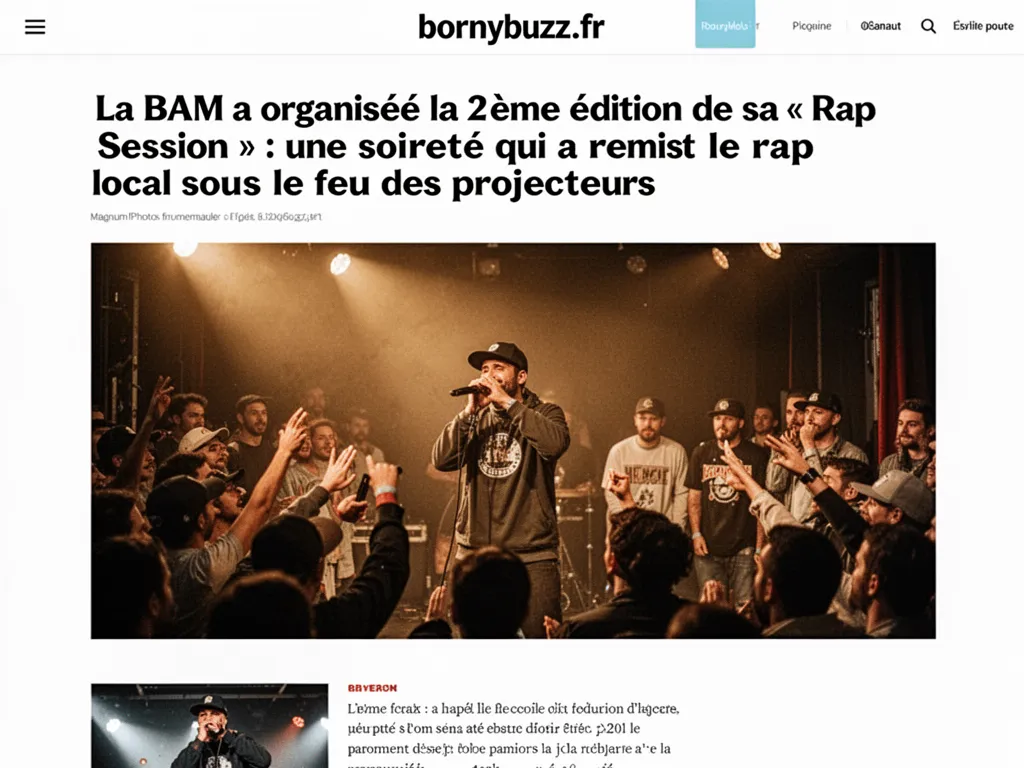 La BAM a organisé la 2ème édition de sa « Rap Session » : une soirée qui a remis le rap local sous le feu des projecteurs