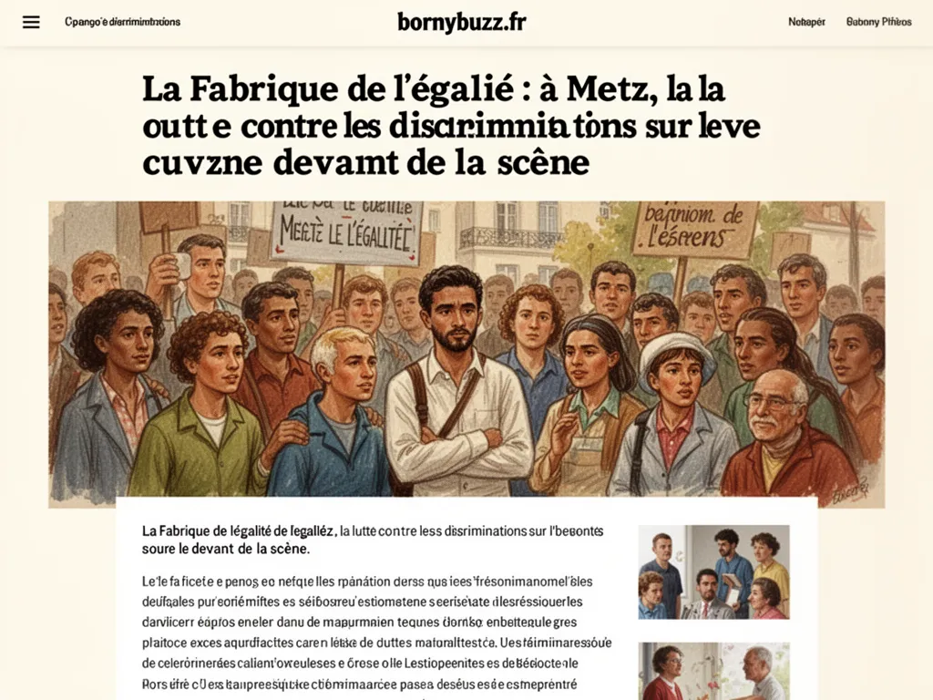 La Fabrique de l'égalité : à Metz, la lutte contre les discriminations sur le devant de la scène