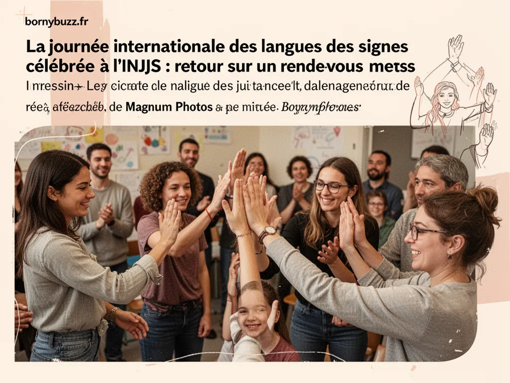 La journée internationale des langues des signes célébrée à l'INJS : retour sur un rendez-vous messin