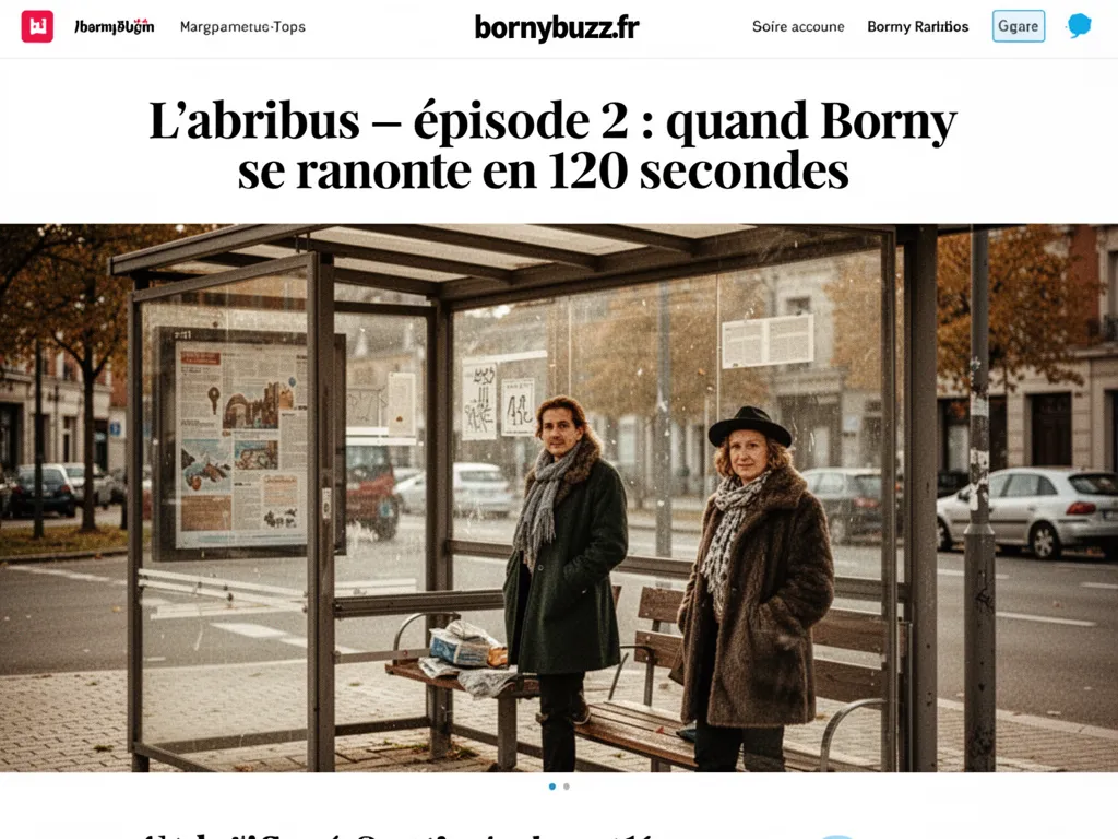 L’abribus – épisode 2 : quand Borny se raconte en 120 secondes