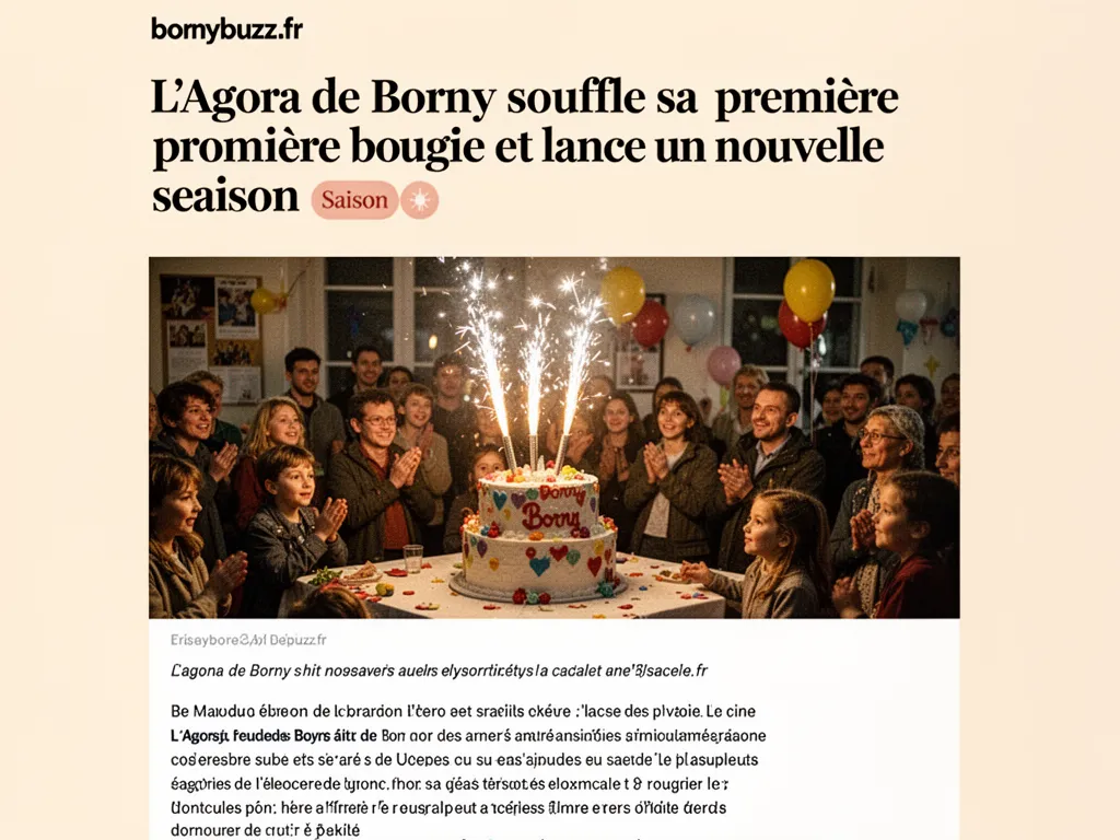 L'Agora de Borny souffle sa première bougie et lance une nouvelle saison