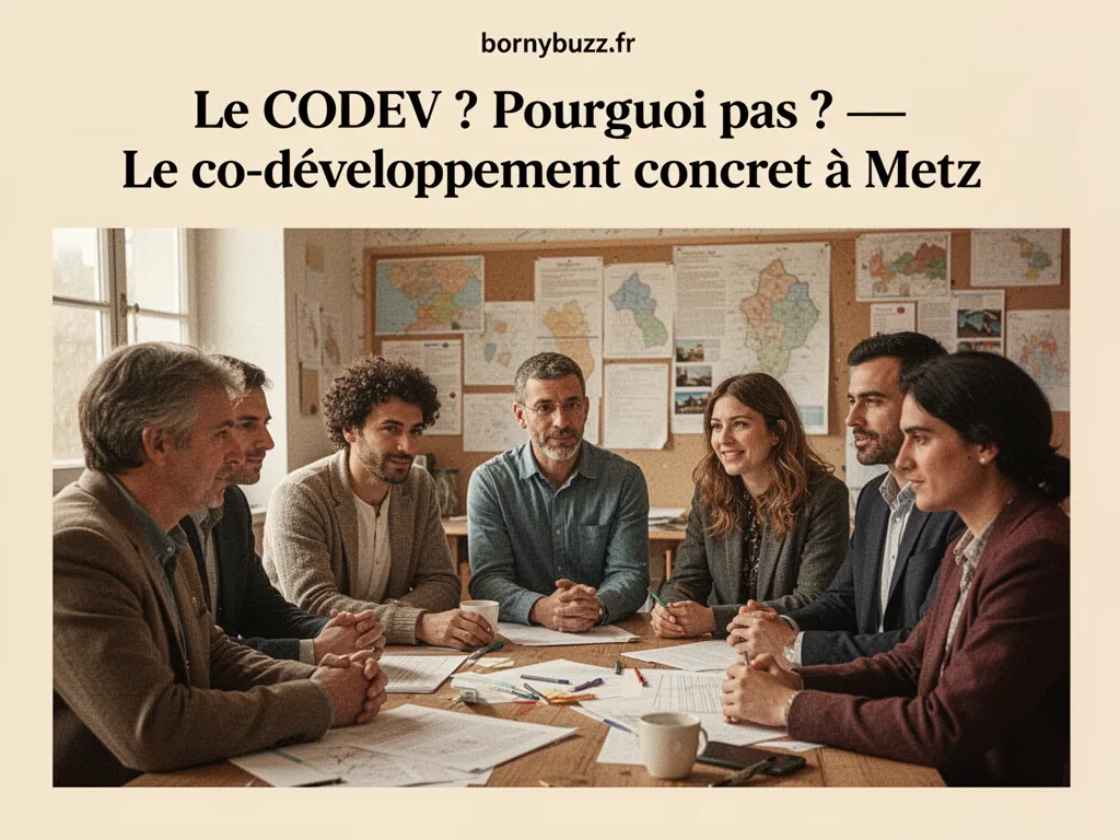 Le CODEV ? Pourquoi pas ? : Le co-développement concret à Metz