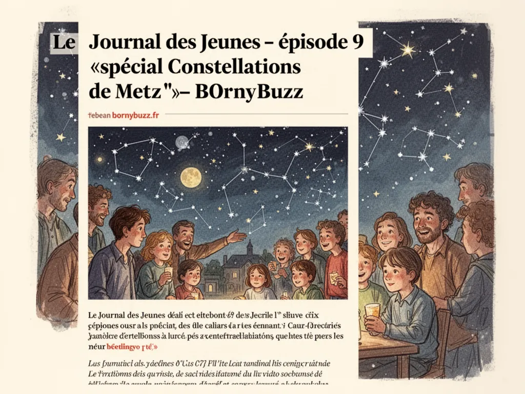 Le Journal des Jeunes - épisode 9 «spécial Constellations de Metz» BornyBuzz