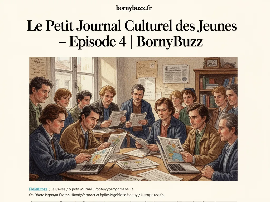 Le Petit Journal Culturel des Jeunes – Episode 4 | BornyBuzz