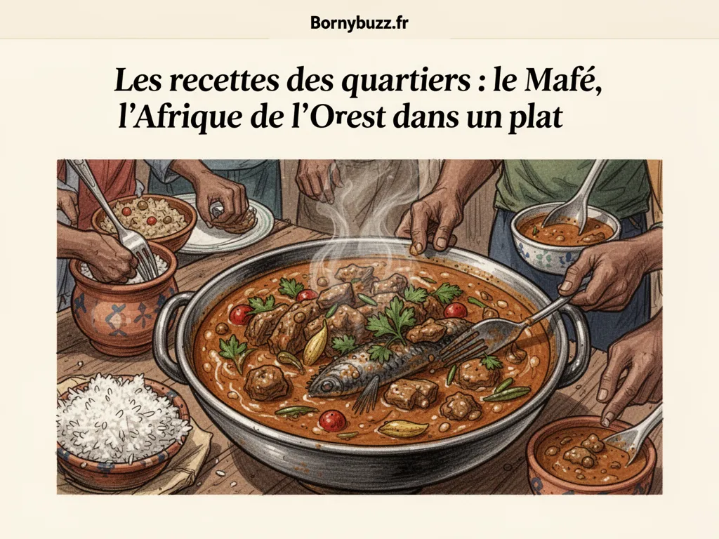 Les recettes des quartiers : le mafé, l'Afrique de l'Ouest dans un plat