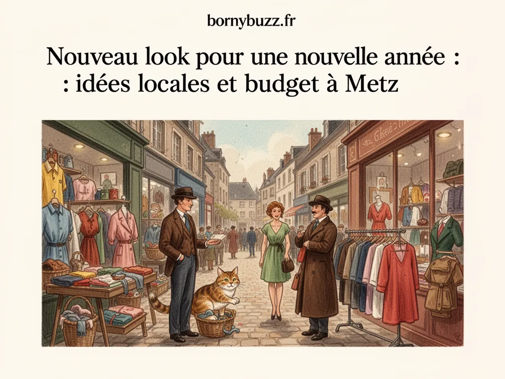 Nouveau look pour une nouvelle année : idées locales et budget à Metz