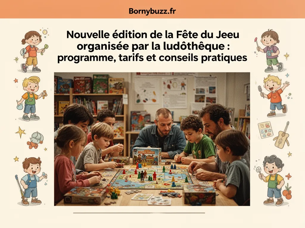 Nouvelle édition de la Fête du Jeu organisée par la ludothèque : programme, tarifs et conseils pratiques