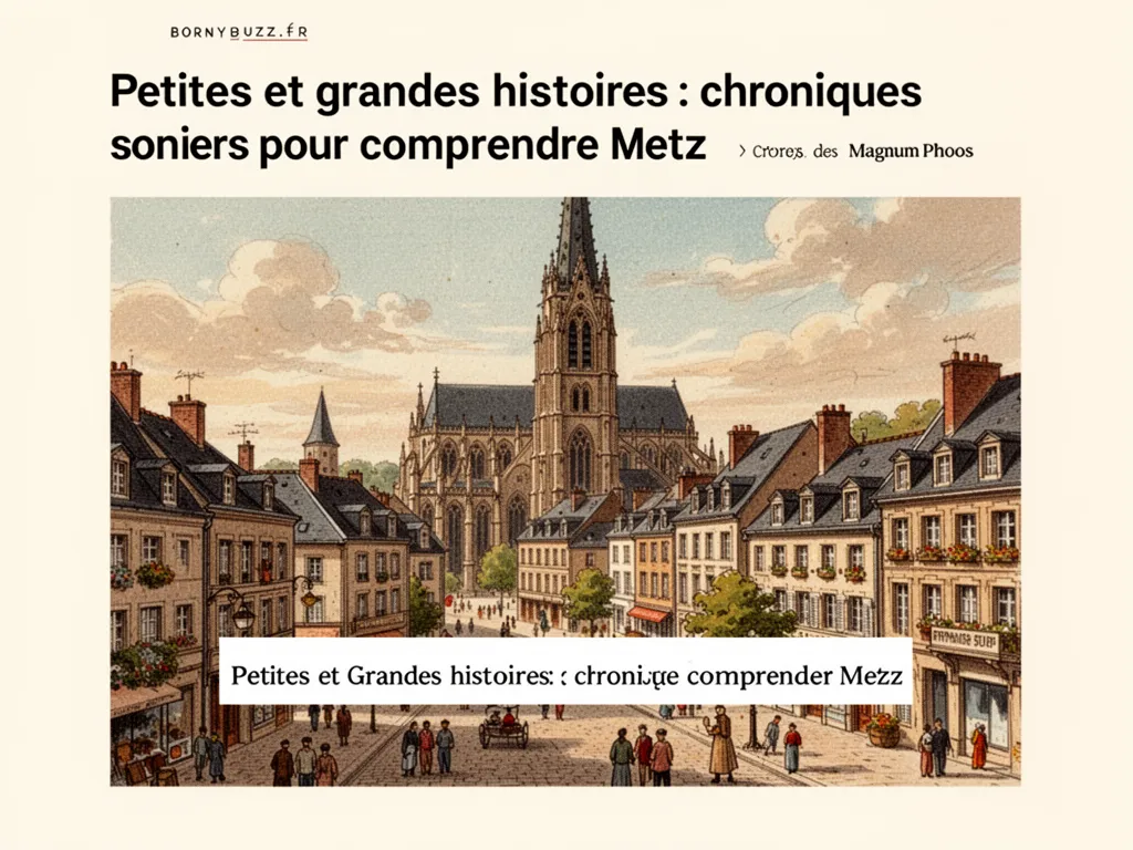 Petites et grandes histoires : chroniques sonores pour comprendre Metz