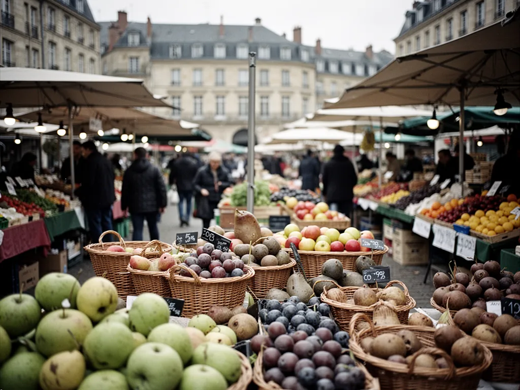 Des passants traversent une place du centre de Metz bordée de commerces et de terrasses
