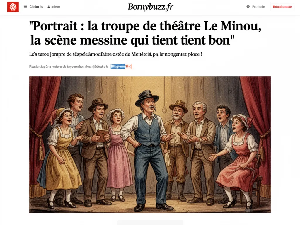 Portrait : la troupe de théâtre Le Minou, la scène messine qui tient bon